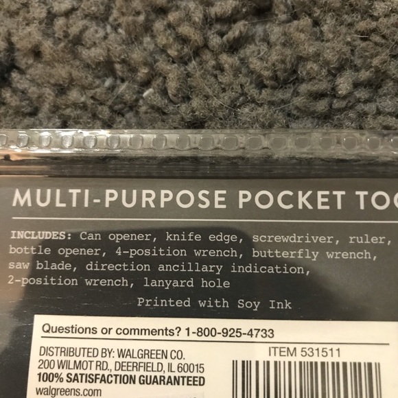 Multi purpose pocket tool - Picture 3 of 3